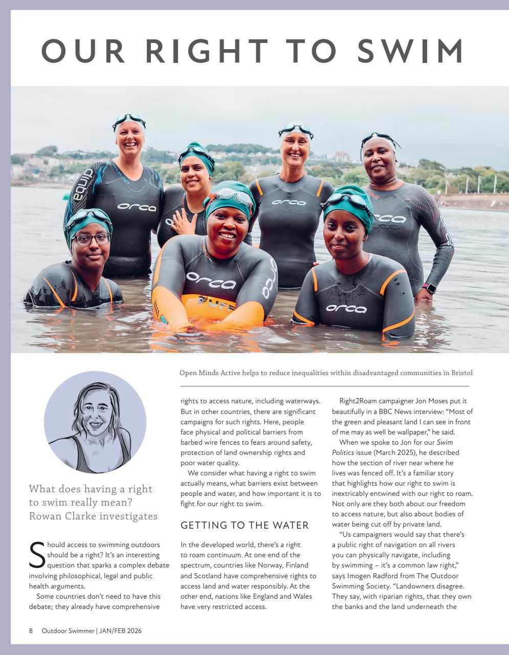 Outdoor Swimmer Preview Pages