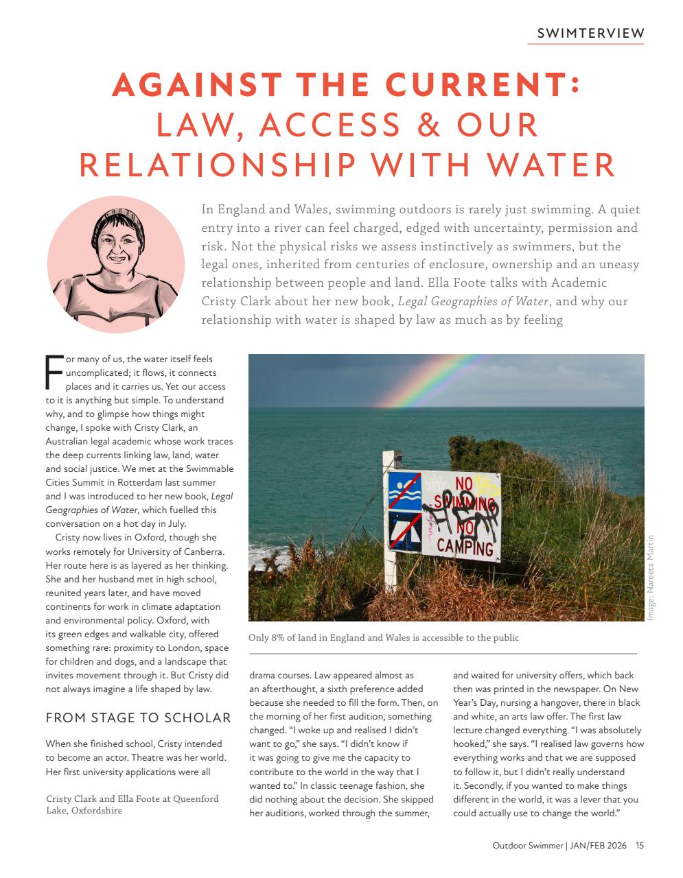 Outdoor Swimmer Preview Pages