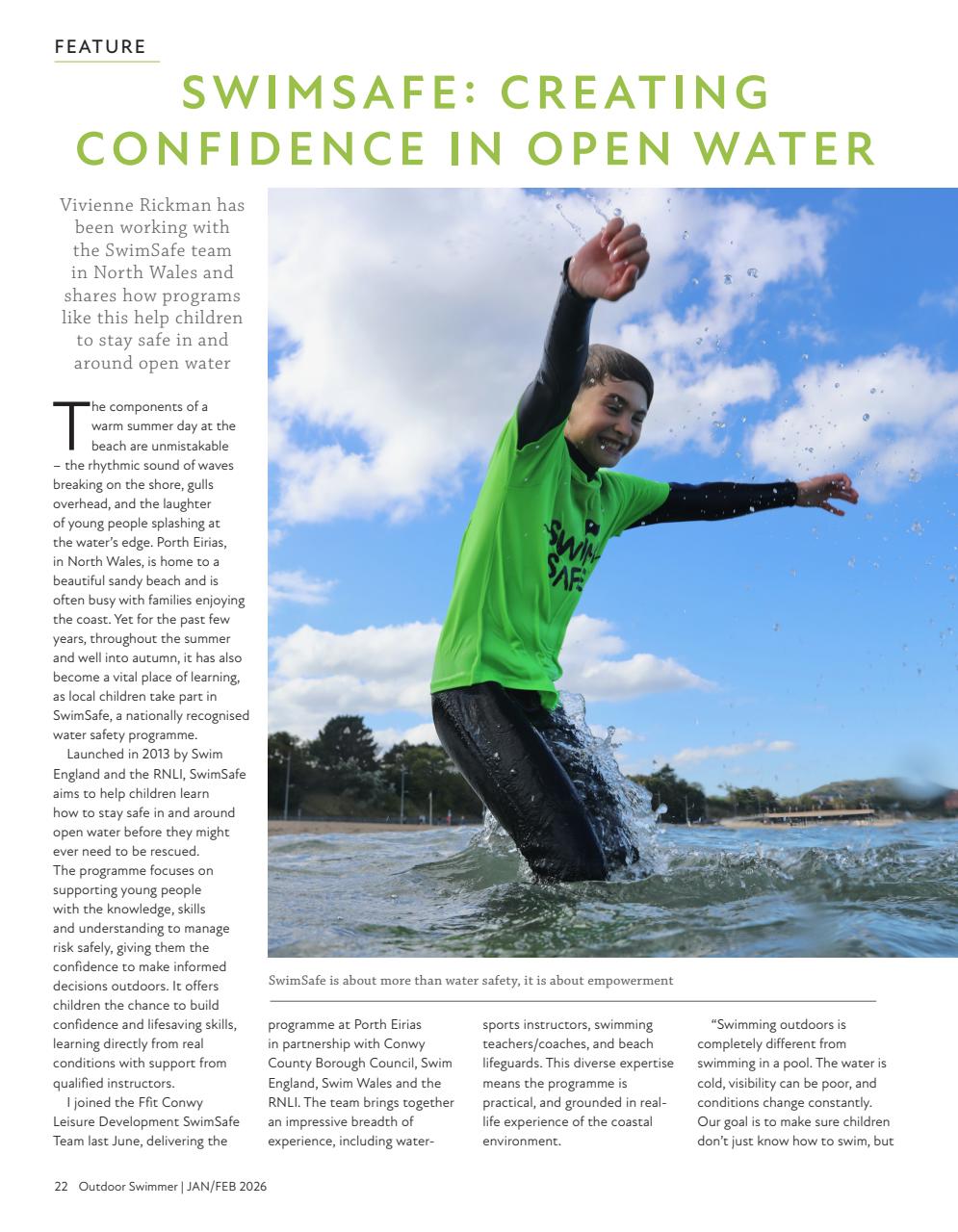 Outdoor Swimmer Preview Pages