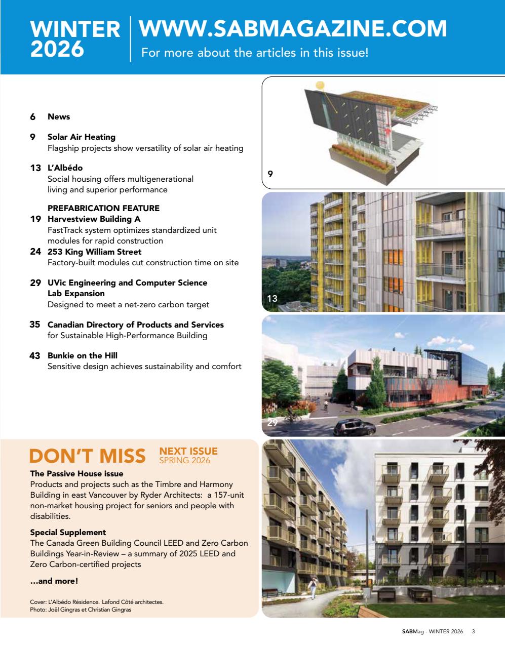 SABMag Preview Pages