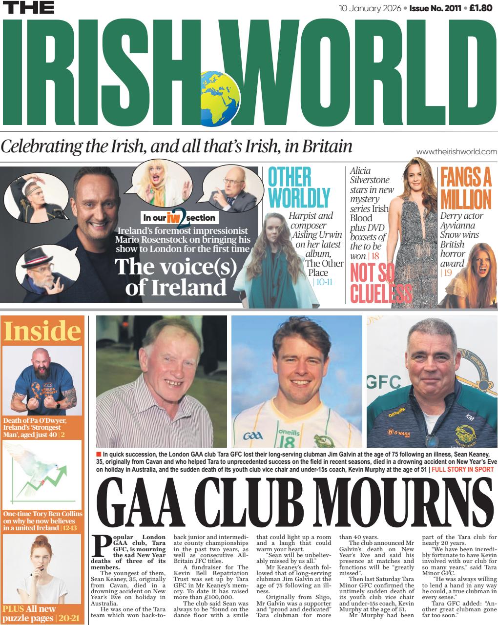 Irish World Preview Pages