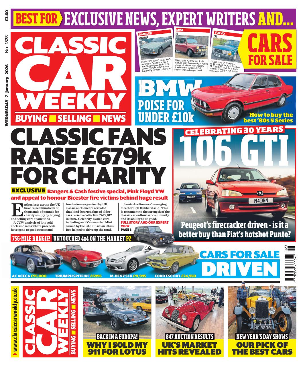 Classic Car Weekly Preview Pages