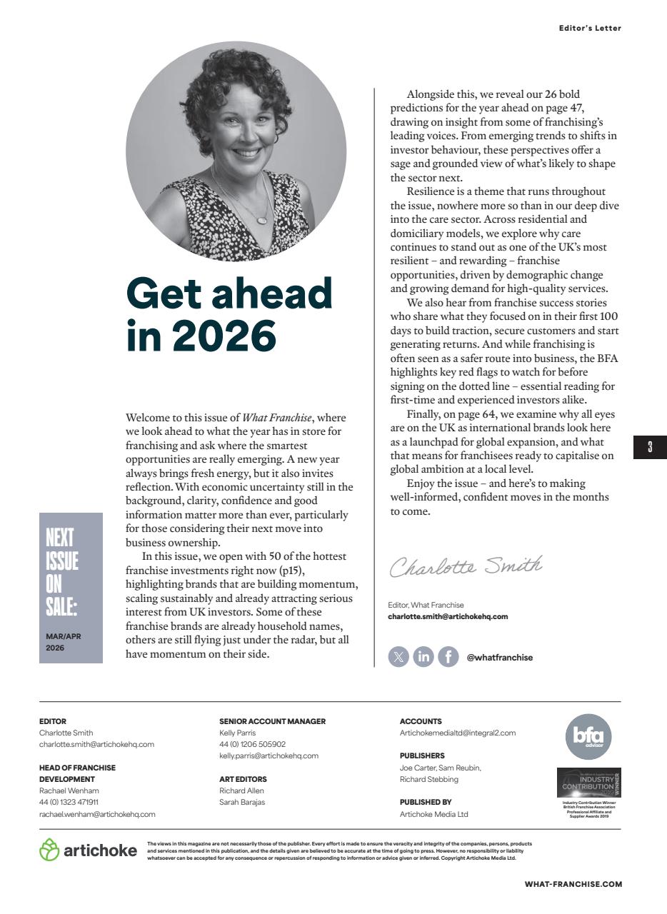 What Franchise Preview Pages