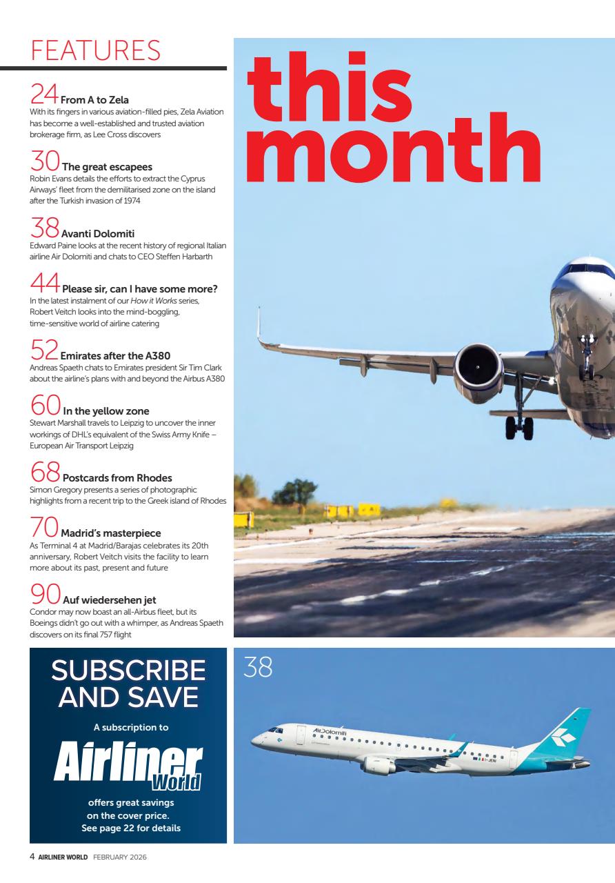 Airliner World Preview Pages