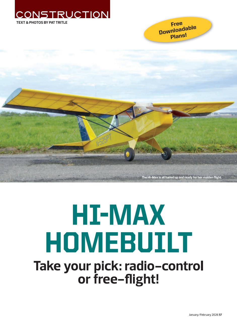 Model Airplane News Preview Pages