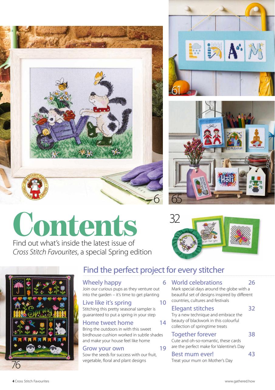 Cross Stitch Favourites Preview Pages
