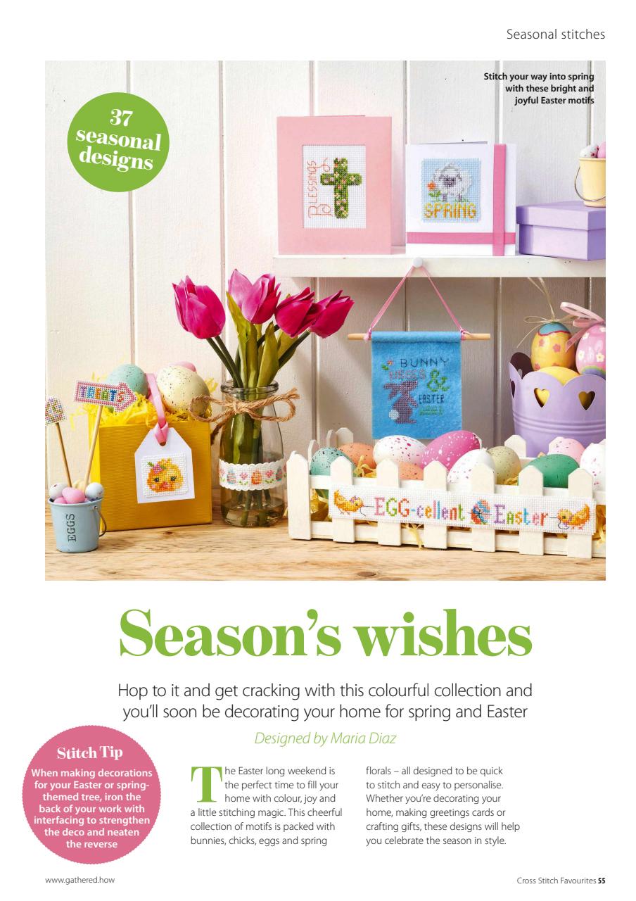 Cross Stitch Favourites Preview Pages