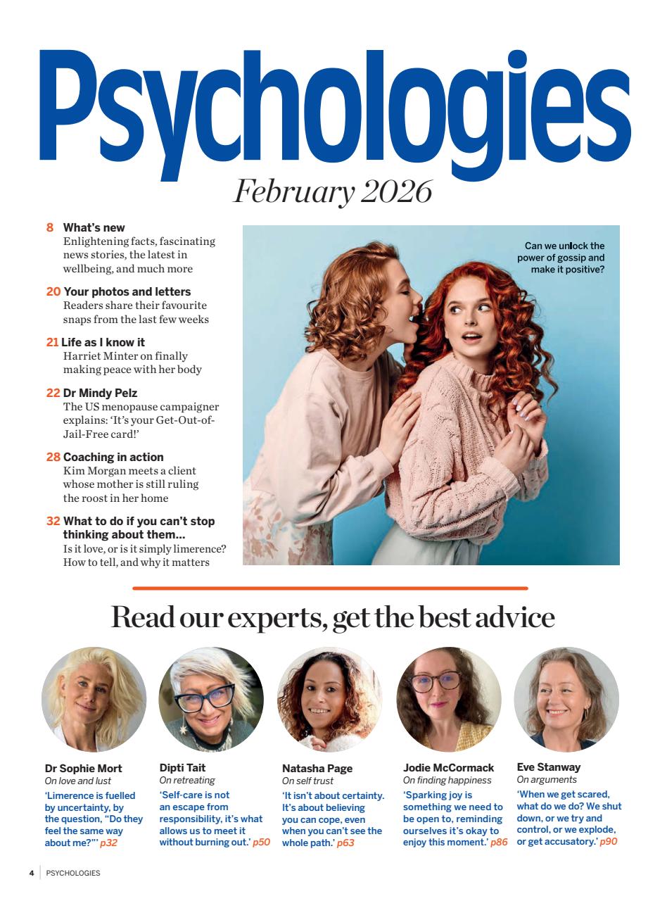 Psychologies Preview Pages