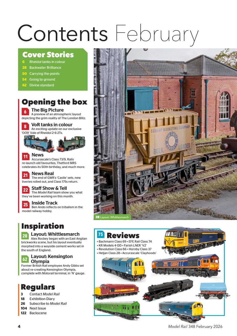 Model Rail Preview Pages