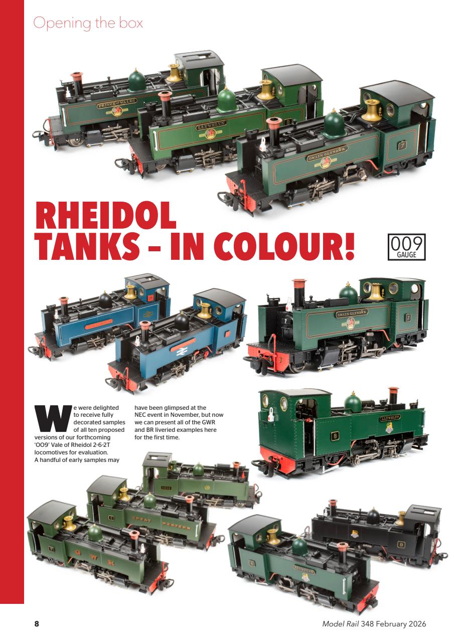 Model Rail Preview Pages