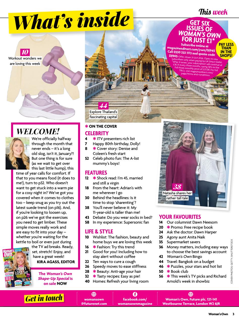 Woman's Own Preview Pages