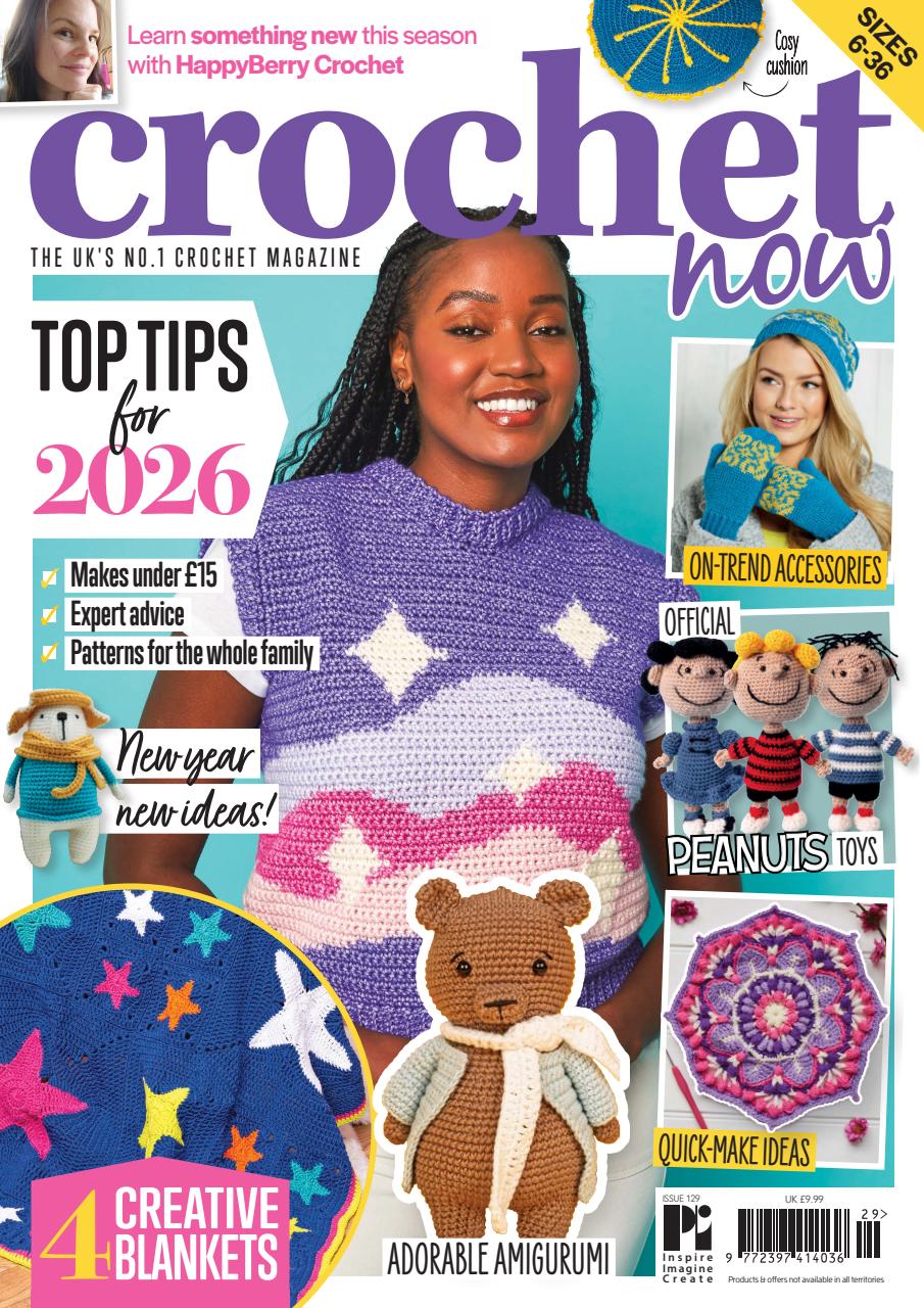 Crochet Now Magazine Preview Pages