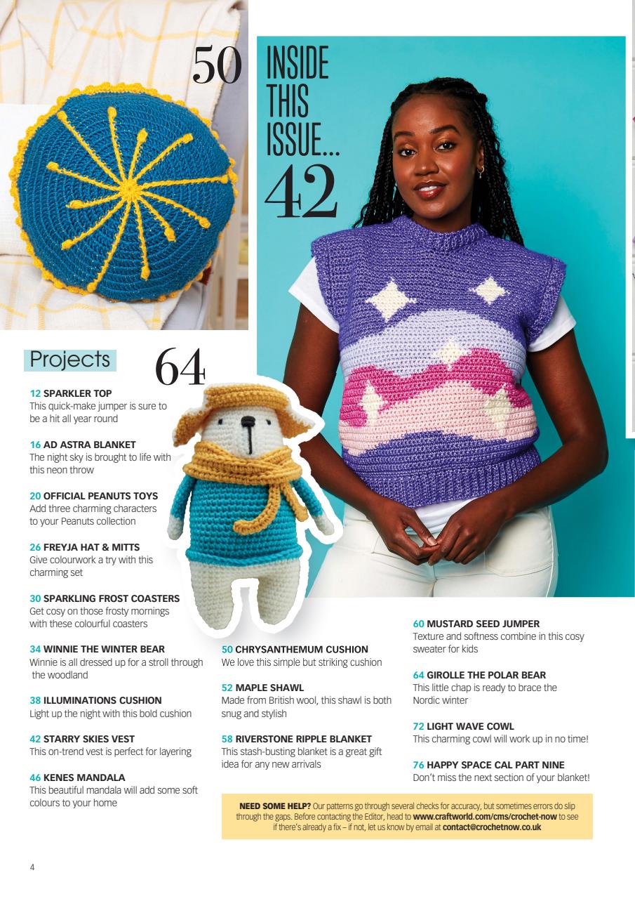 Crochet Now Magazine Preview Pages