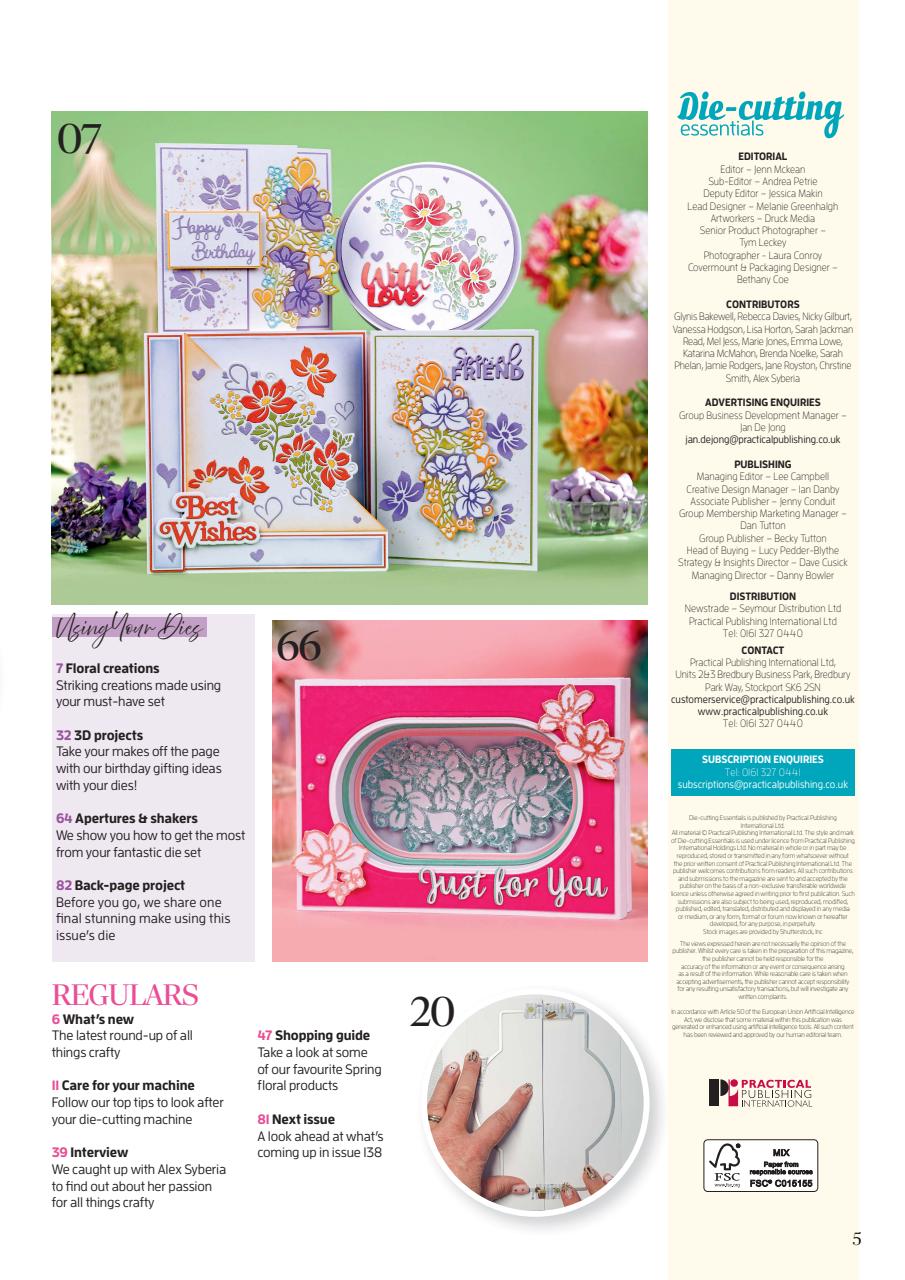 Die-Cutting Essentials Preview Pages