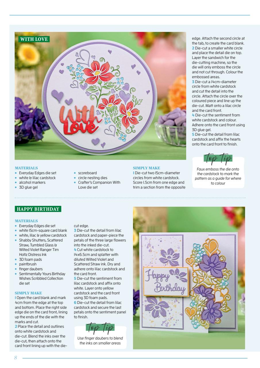 Die-Cutting Essentials Preview Pages