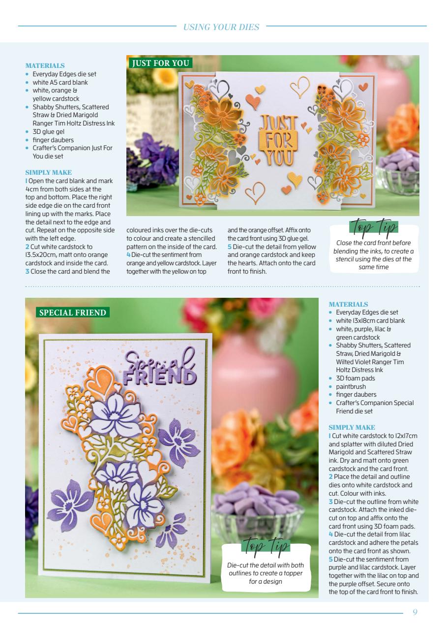 Die-Cutting Essentials Preview Pages