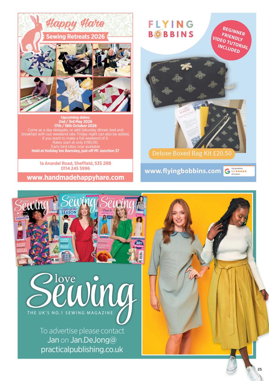 Love Sewing Preview Pages