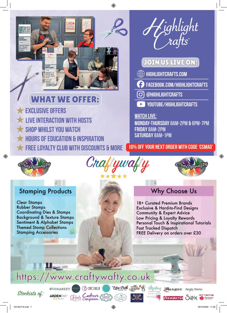 Creative Stamping Preview Pages