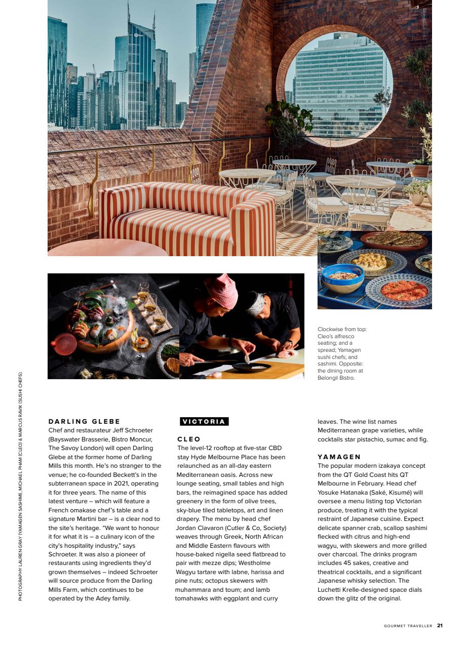 Australian Gourmet Traveller Preview Pages