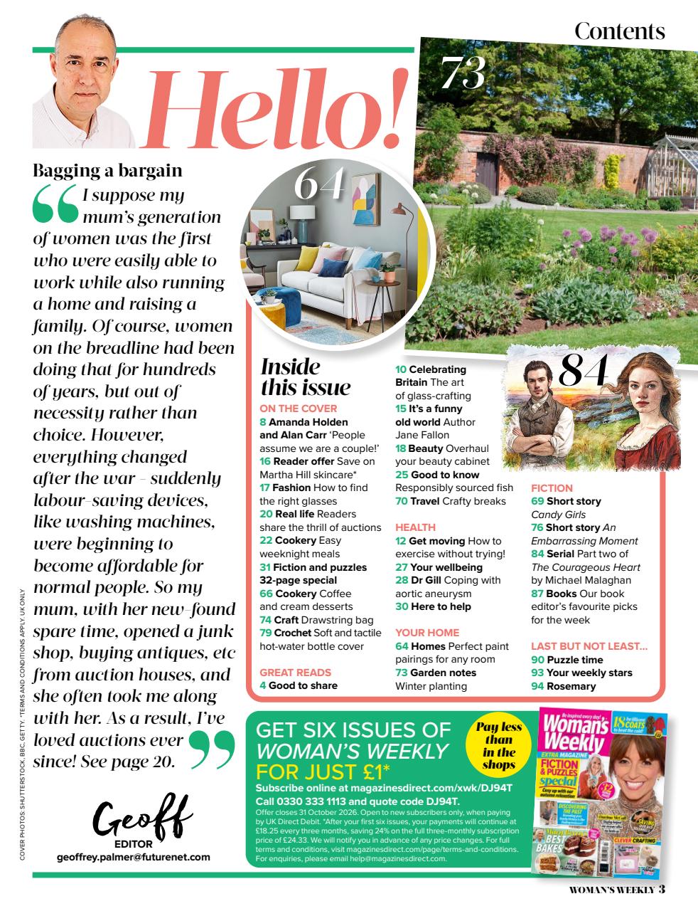 Woman's Weekly Preview Pages