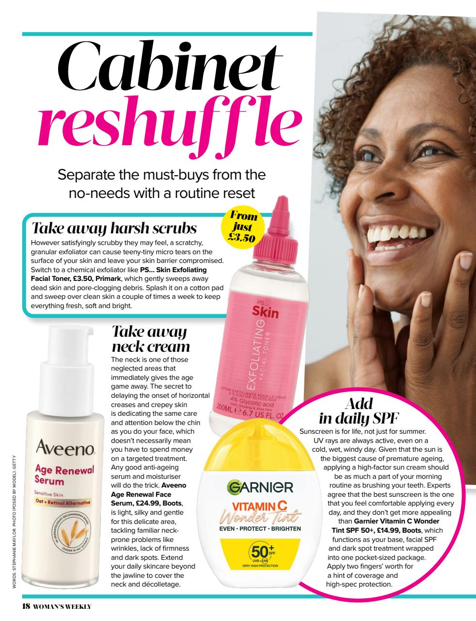 Woman's Weekly Preview Pages