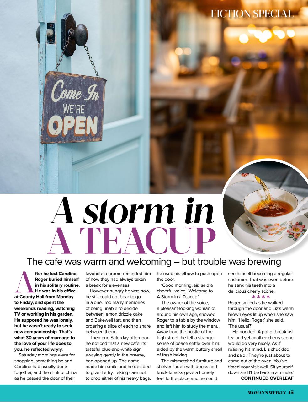 Woman's Weekly Preview Pages