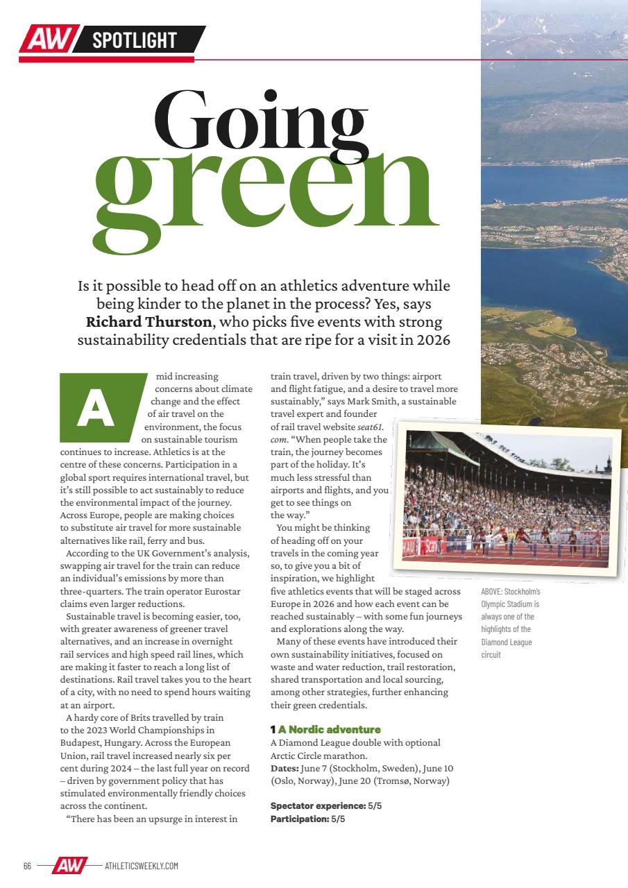 AW – Athletics Weekly Magazine Preview Pages