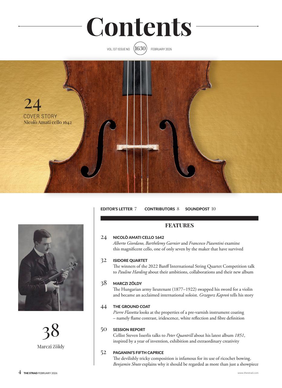 The Strad Preview Pages