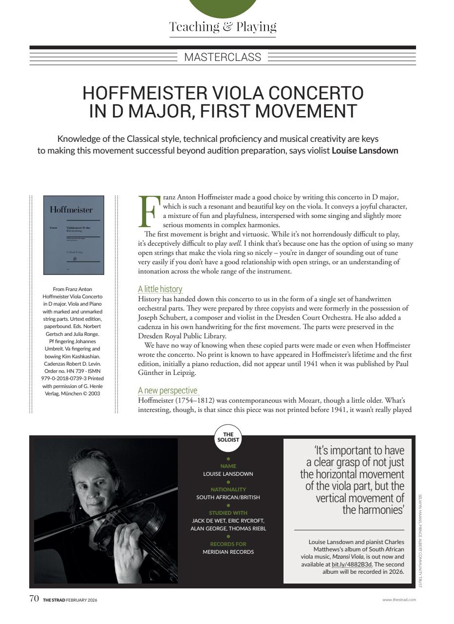 The Strad Preview Pages