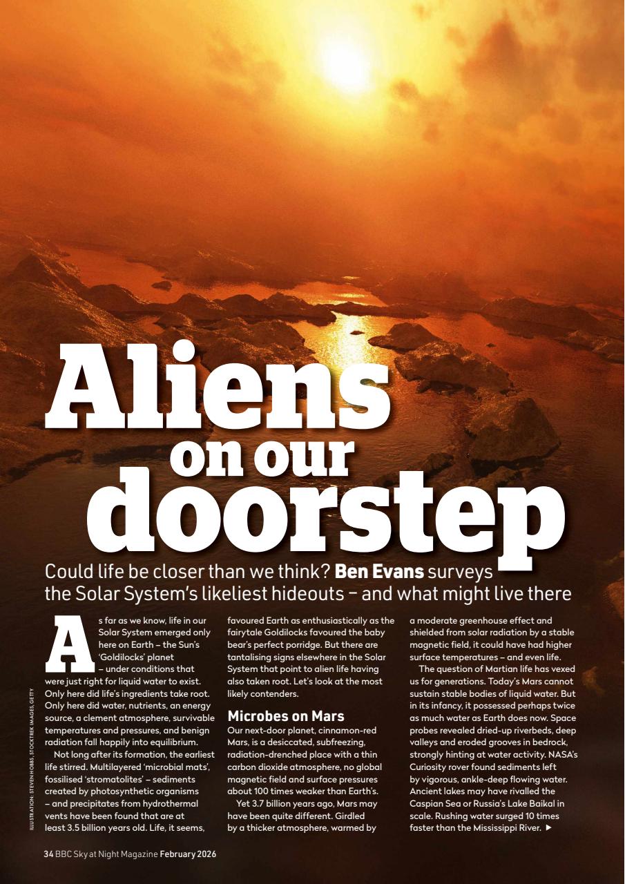 BBC Sky at Night Magazine Preview Pages