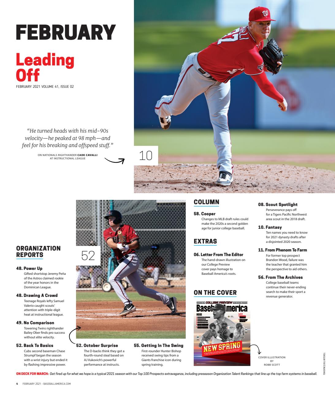 Baseball America Preview Pages