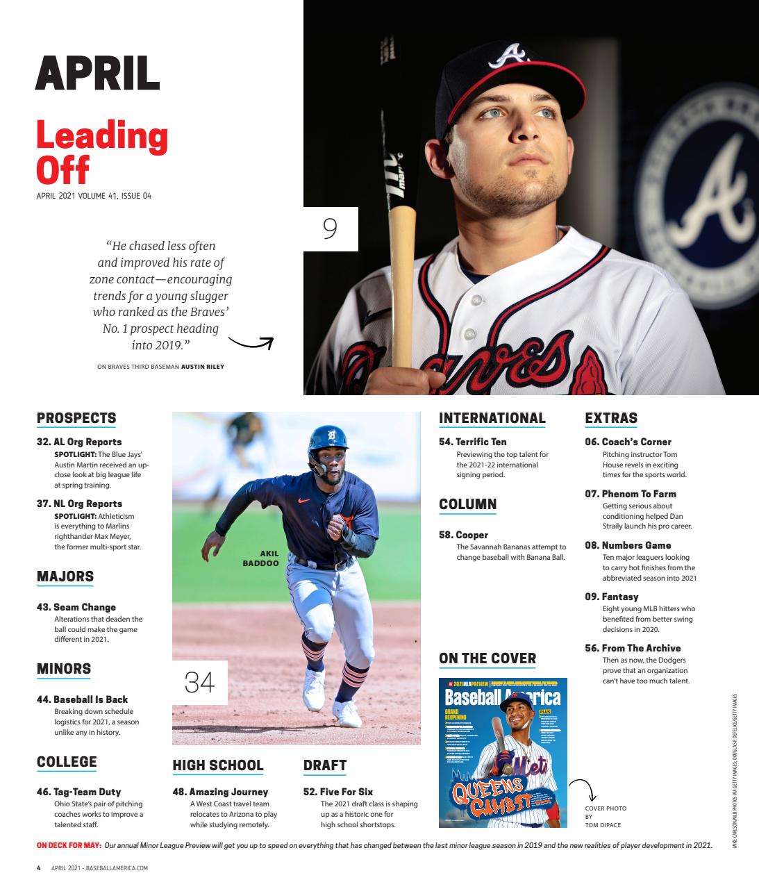 Baseball America Preview Pages