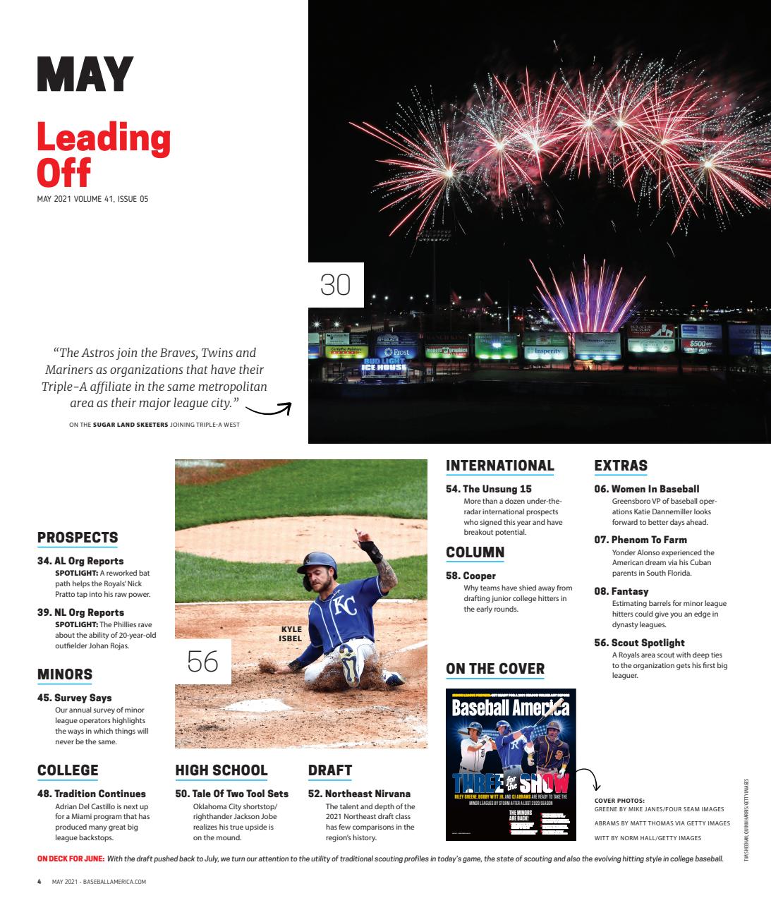 Baseball America Preview Pages