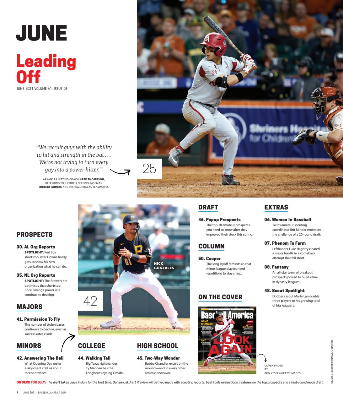 Baseball America Preview Pages