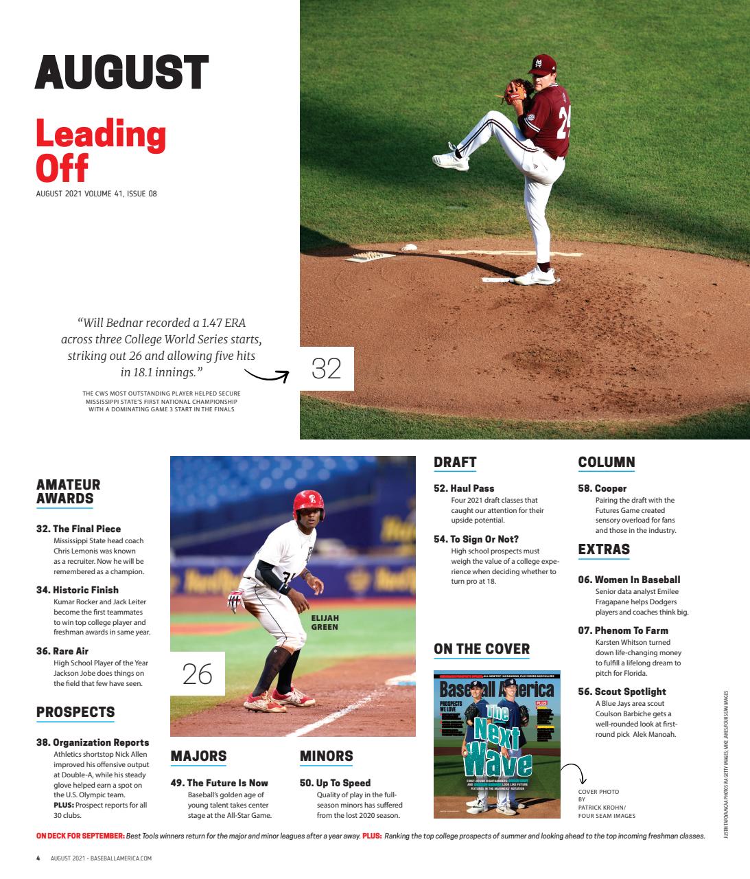 Baseball America Preview Pages