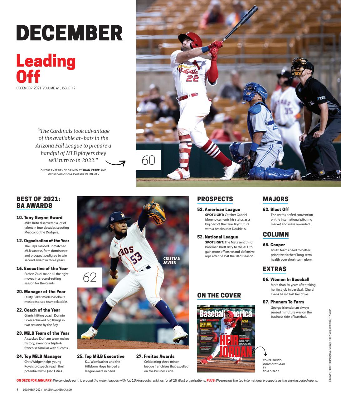 Baseball America Preview Pages