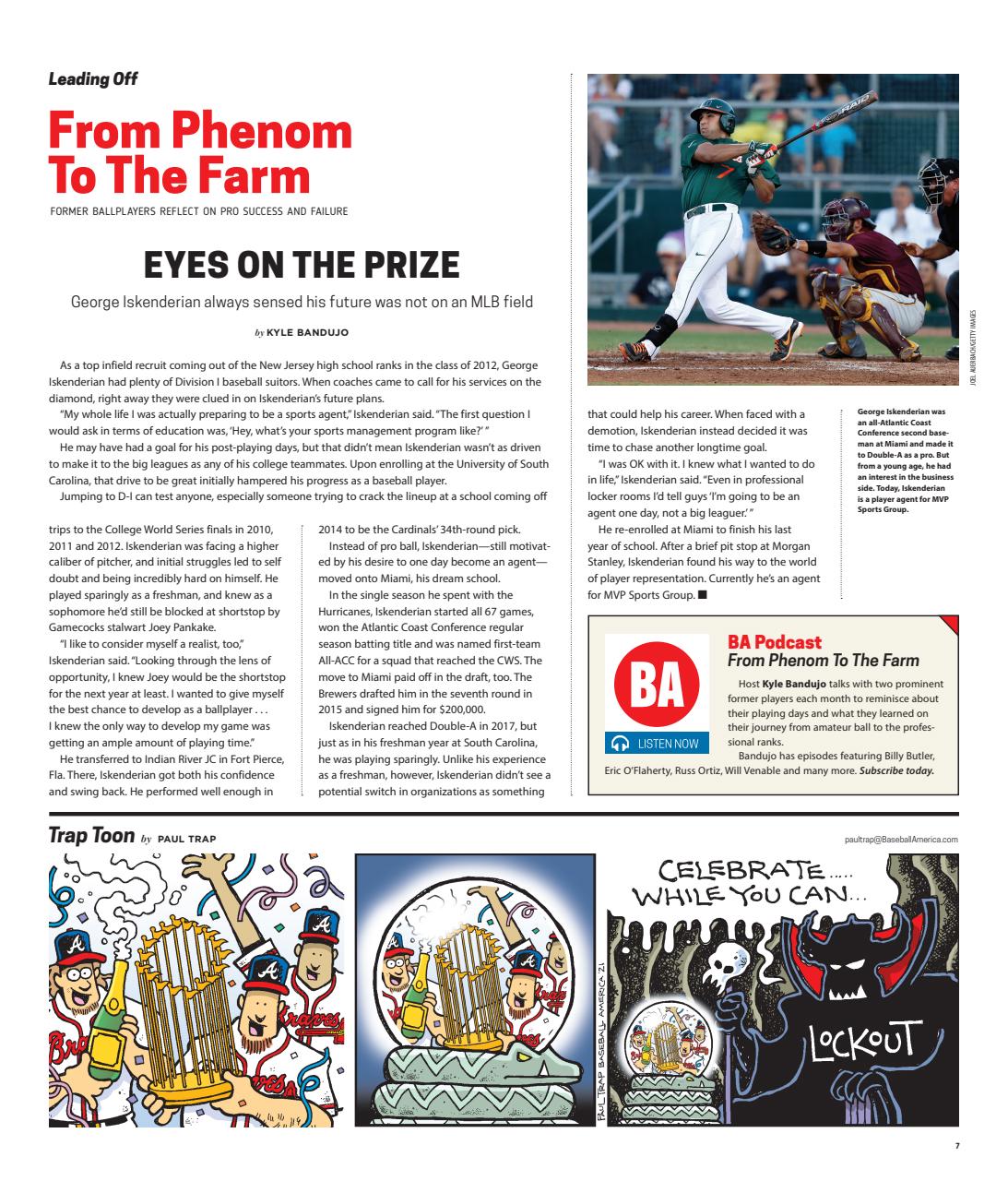 Baseball America Preview Pages