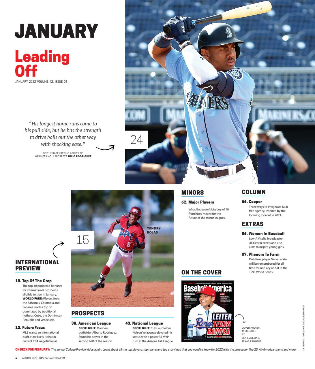 Baseball America Preview Pages