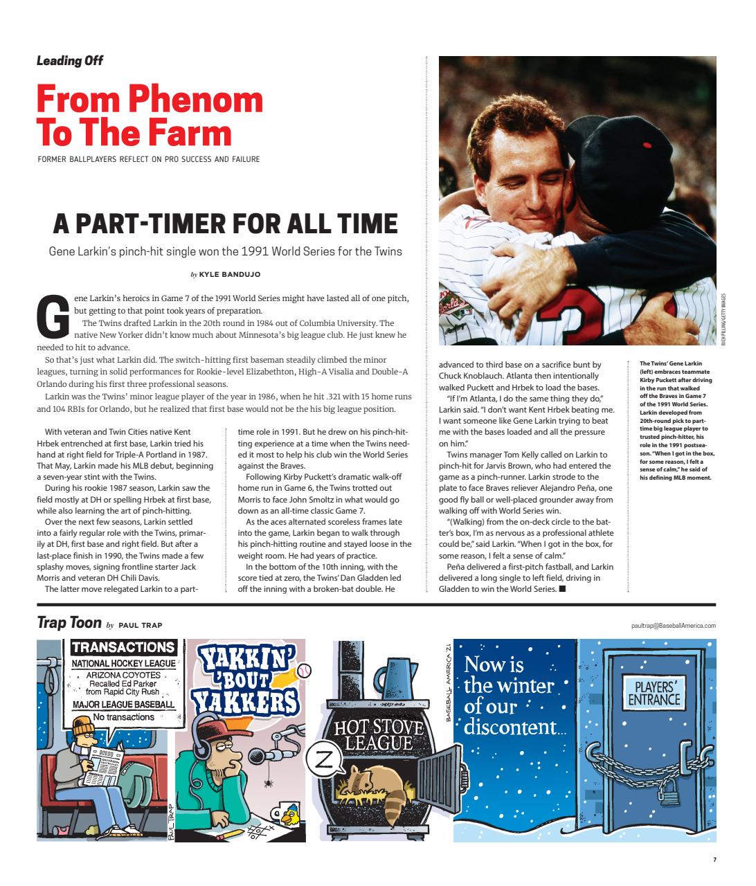 Baseball America Preview Pages
