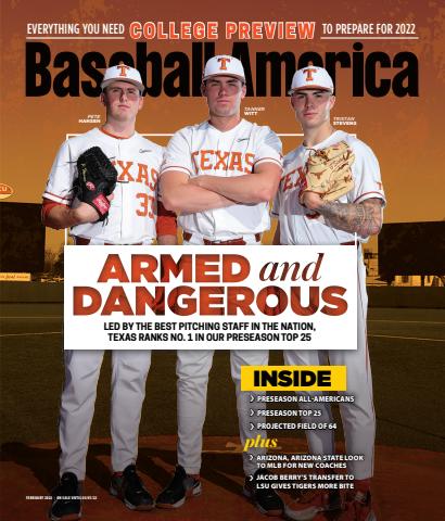 Baseball America issue February 2022