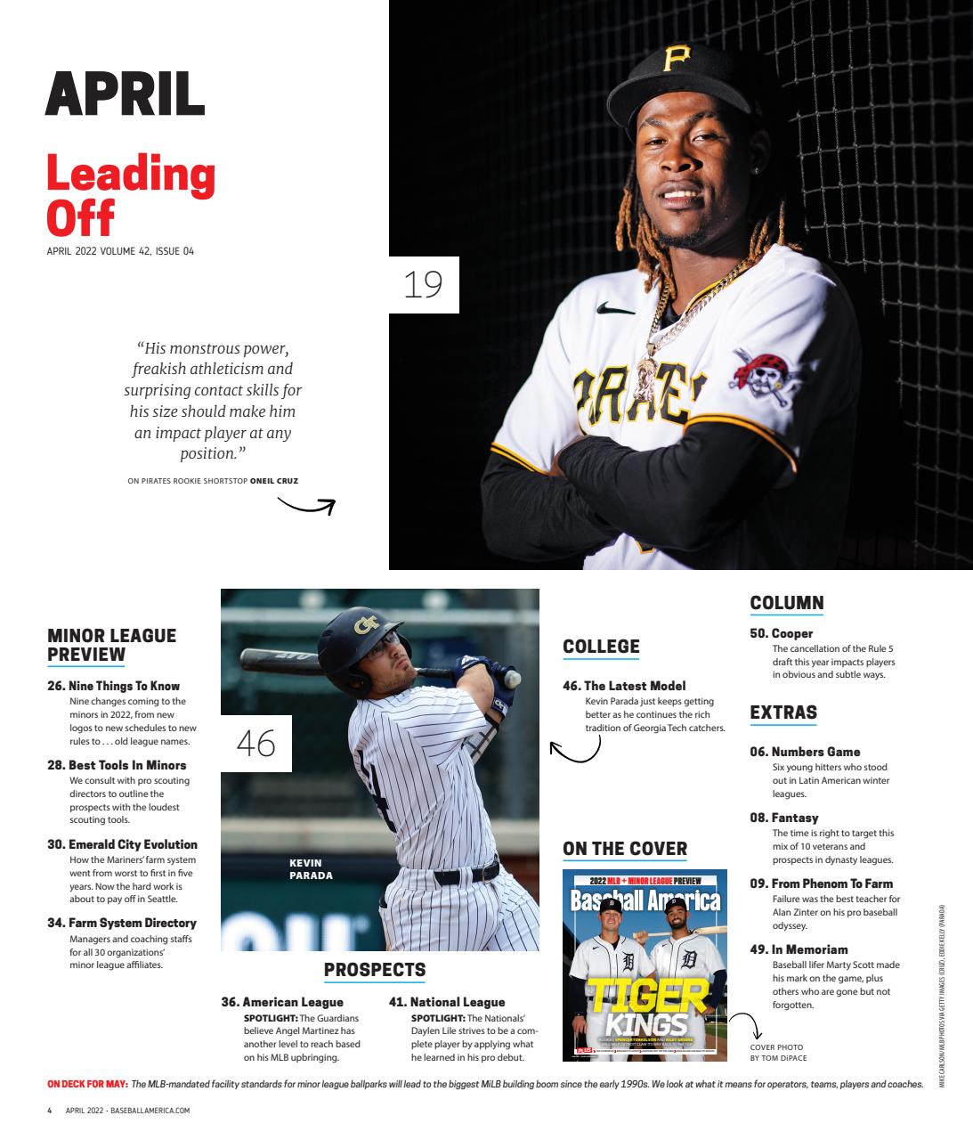 Baseball America Preview Pages