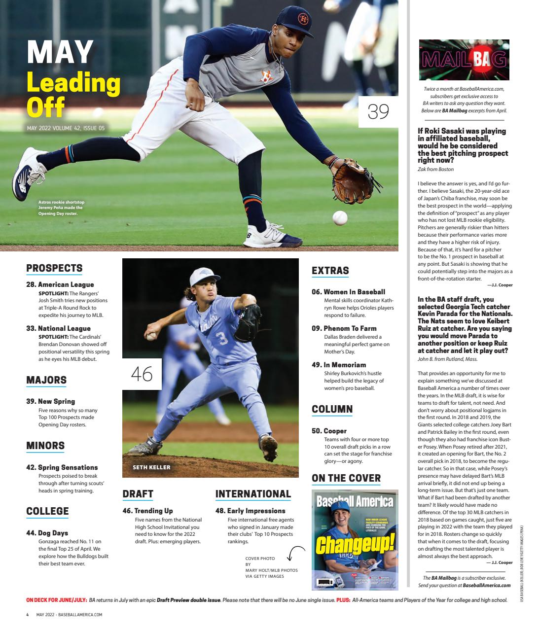 Baseball America Preview Pages