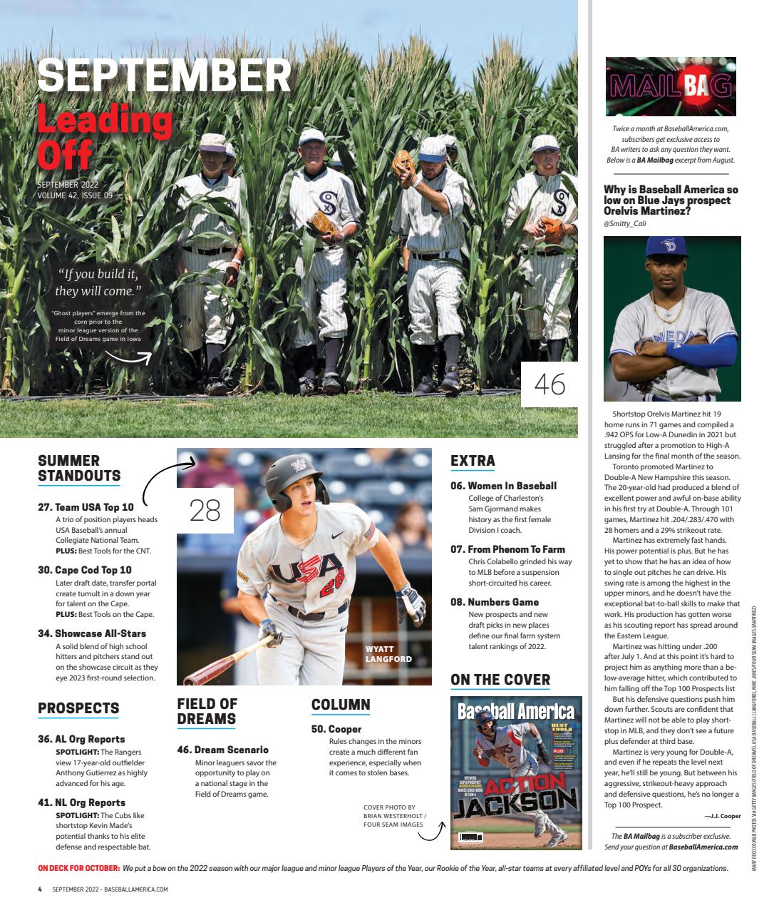 Baseball America Preview Pages