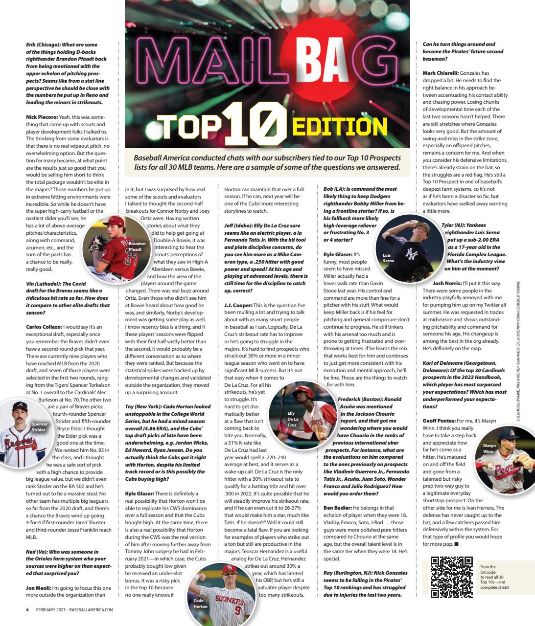 Baseball America Preview Pages