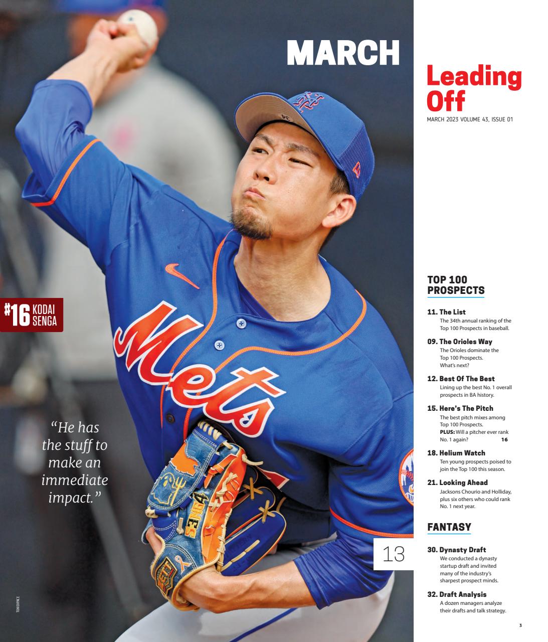 Baseball America Preview Pages