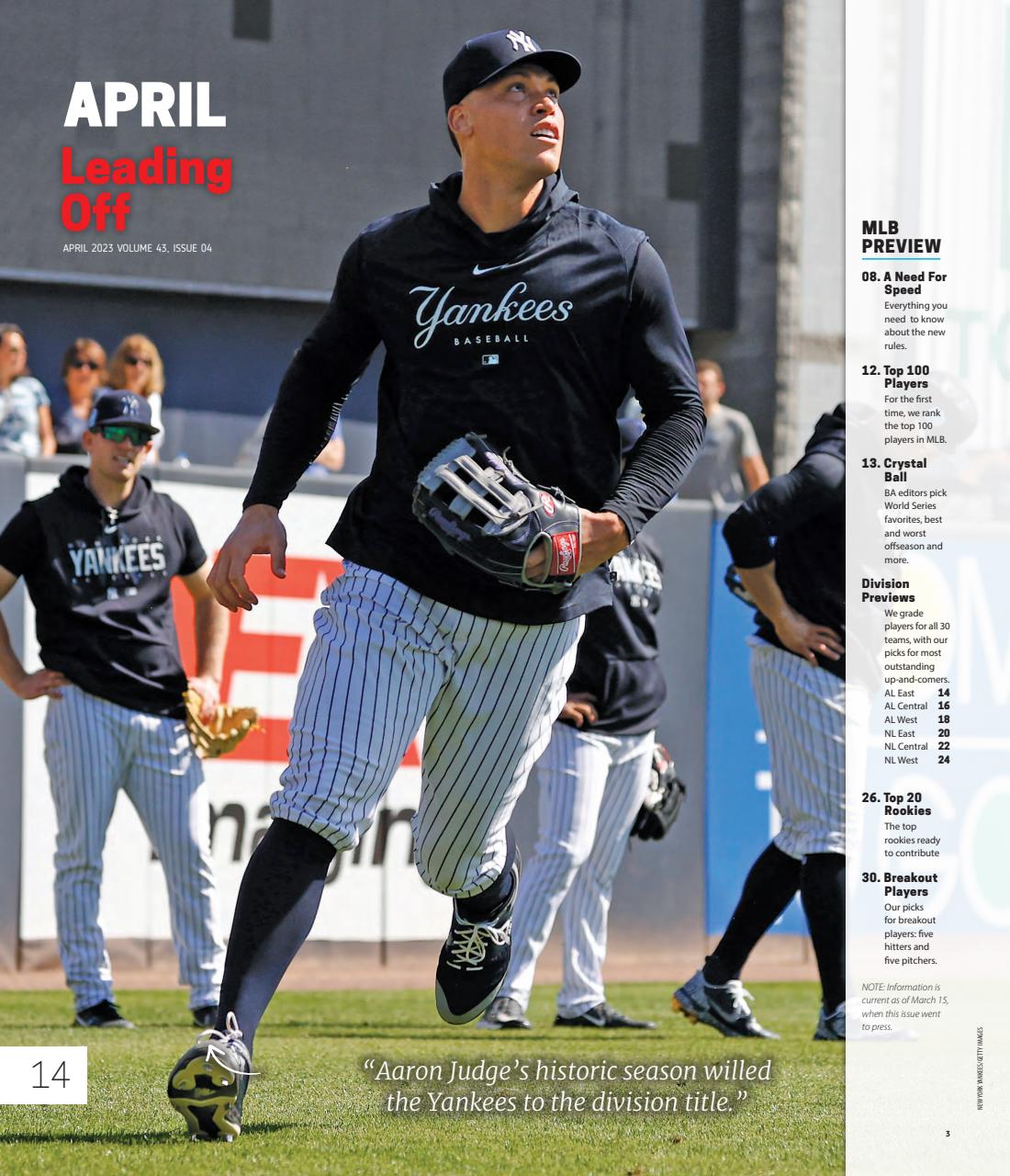 Baseball America Preview Pages