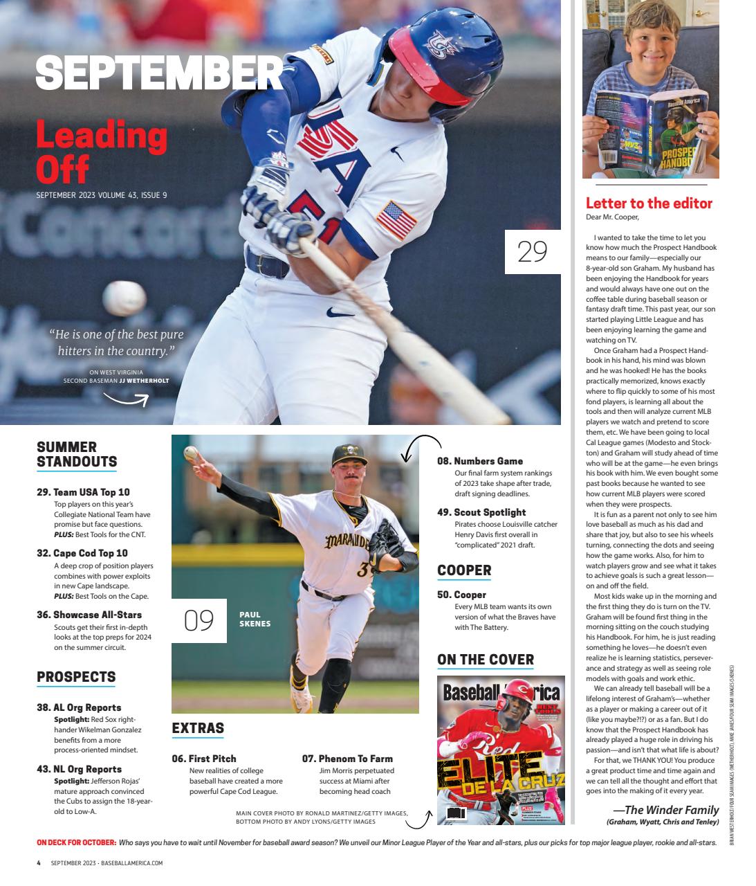 Baseball America Preview Pages