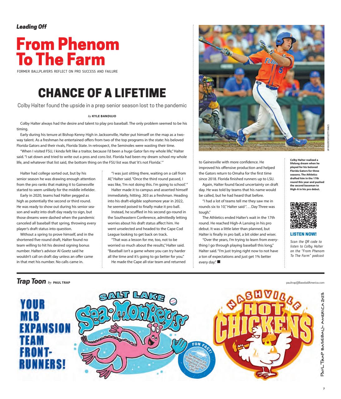 Baseball America Preview Pages