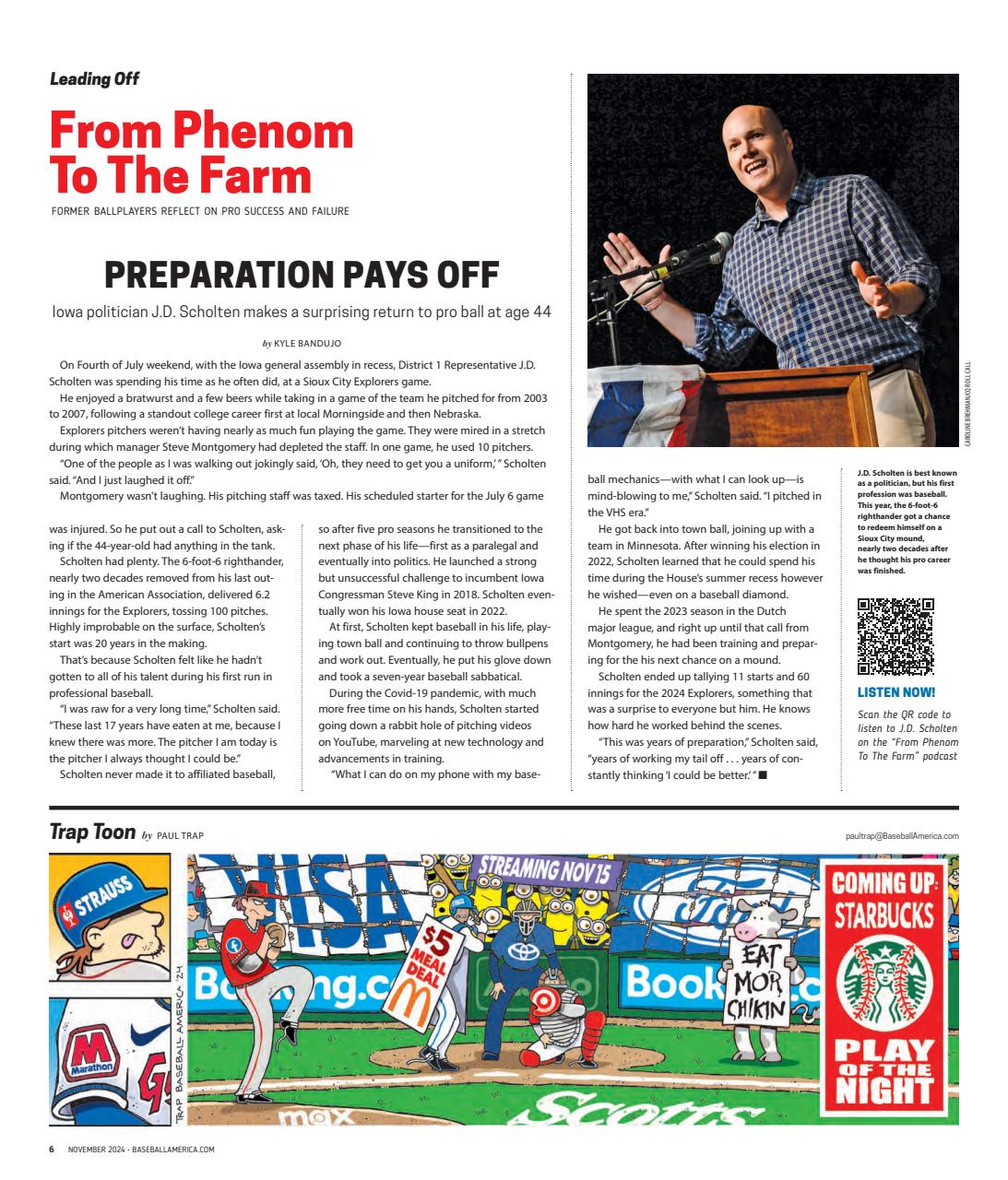 Baseball America Preview Pages