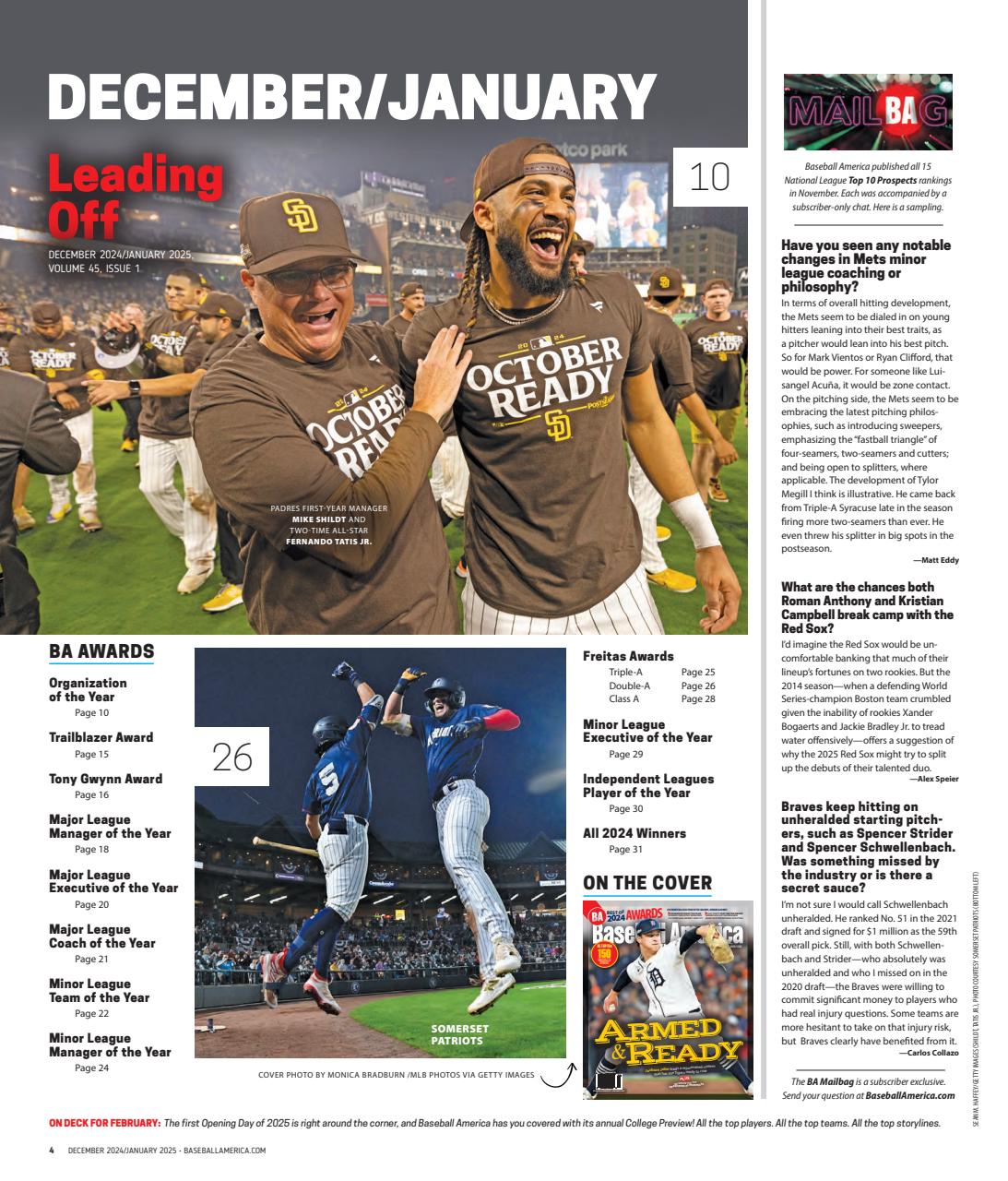 Baseball America Preview Pages